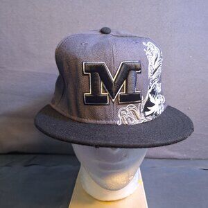 NCAA Missouri Tigers Hat New Era 59Fifty Black/White Script Logo Size 7 3/8